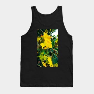 Beautiful Yellow Fall leaves Tank Top